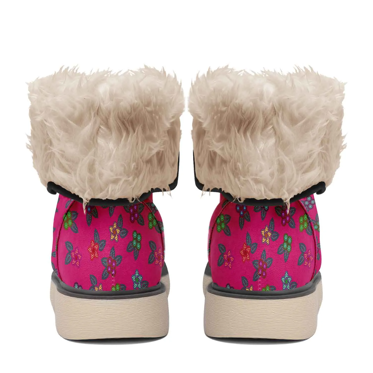 Berry Flowers Polar Winter Boots