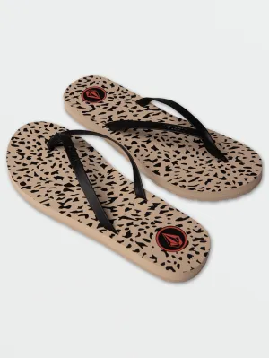 Color Me Spring Sandal - Animal Print