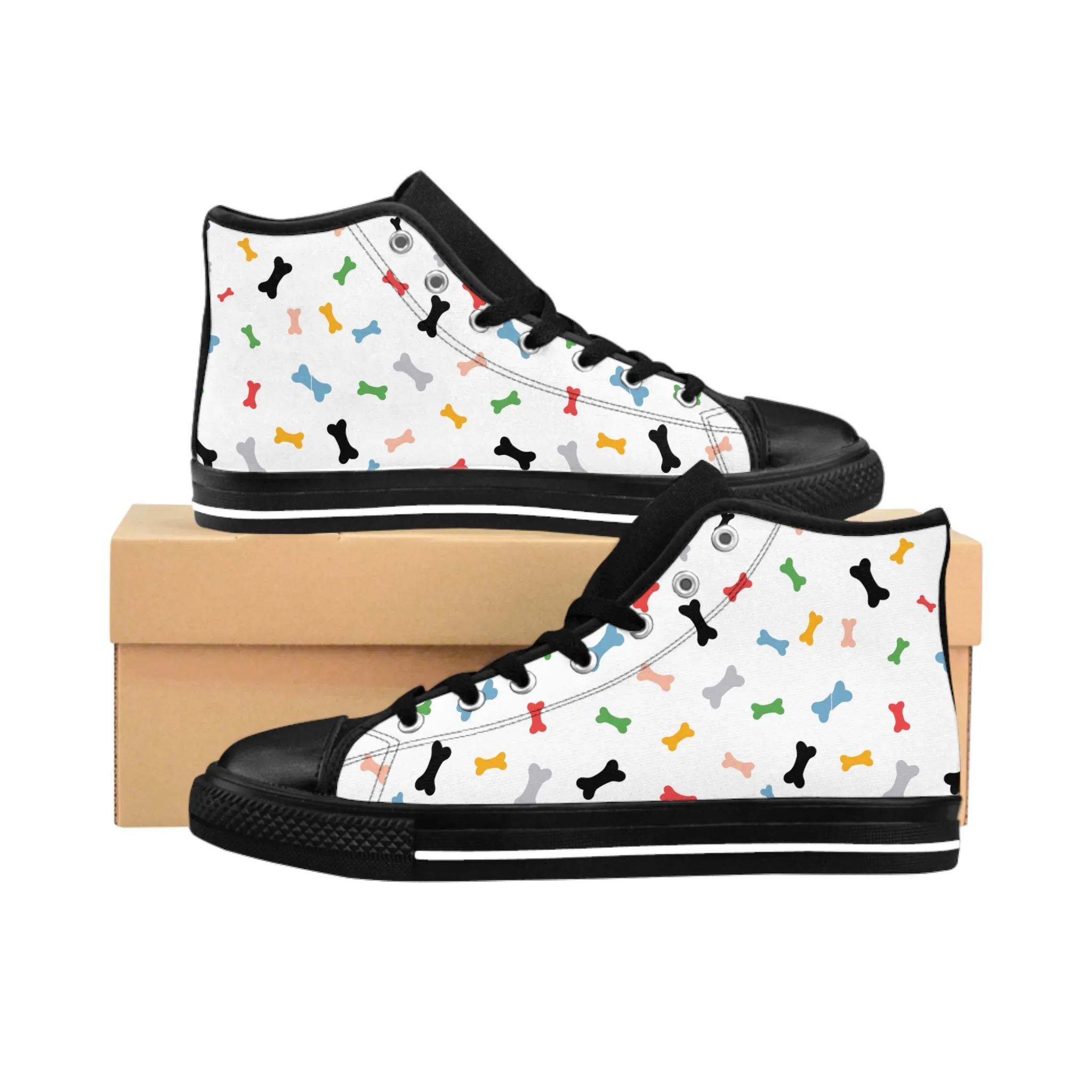 Colorful Bones Women's Classic Sneakers