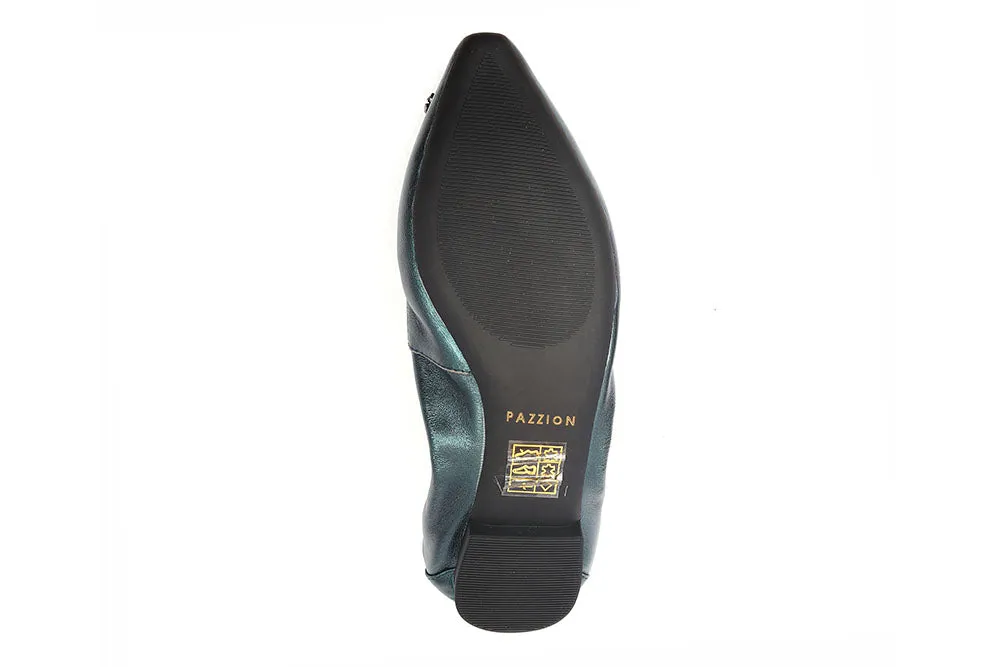 Crystal Buckle Foldable Flats