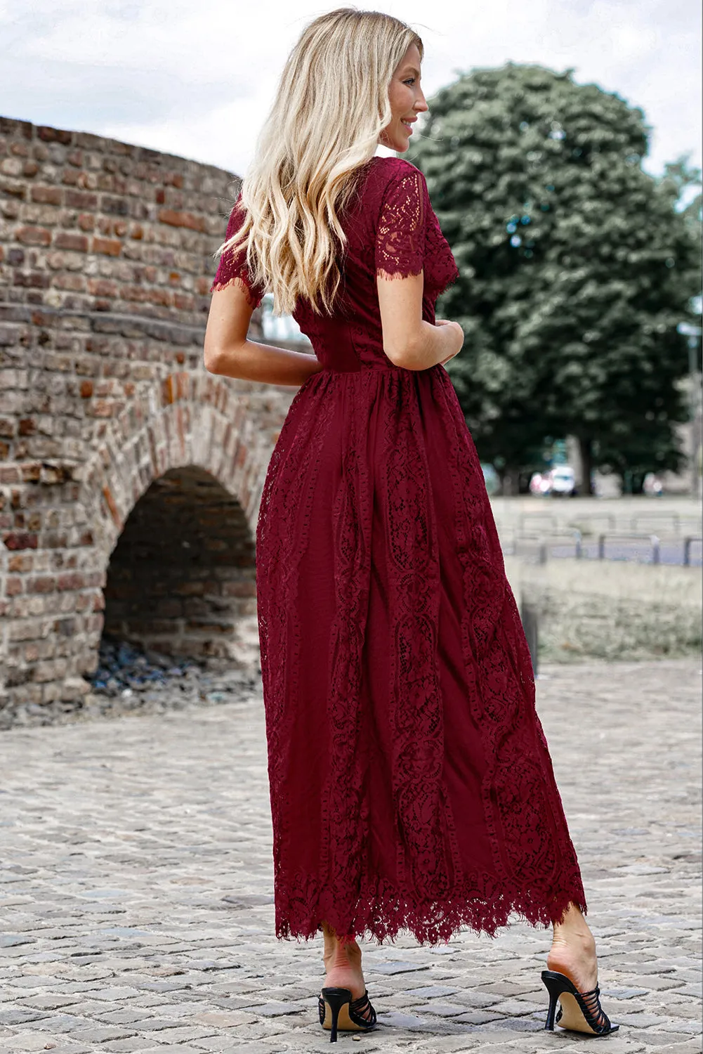 Elegant Airs Lace Dress