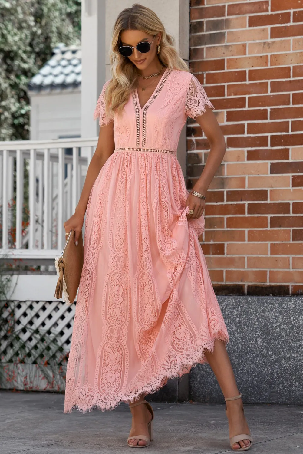 Elegant Airs Lace Dress