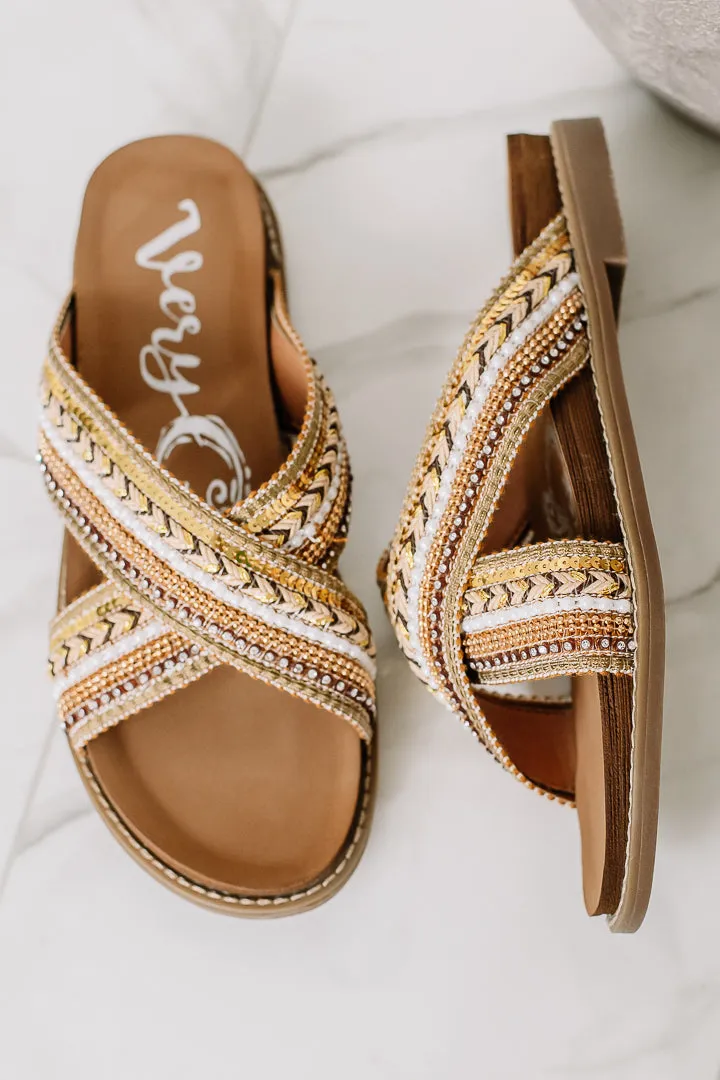 Elkin Slip On Sandals | Bronze