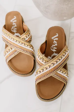 Elkin Slip On Sandals | Bronze