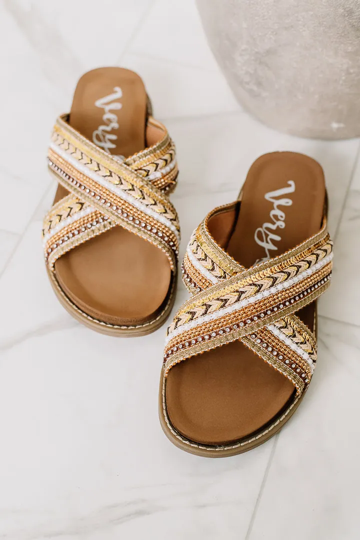 Elkin Slip On Sandals | Bronze