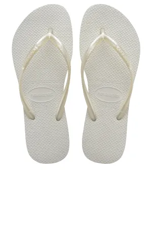 Flip-flops Havaianas Slim, white