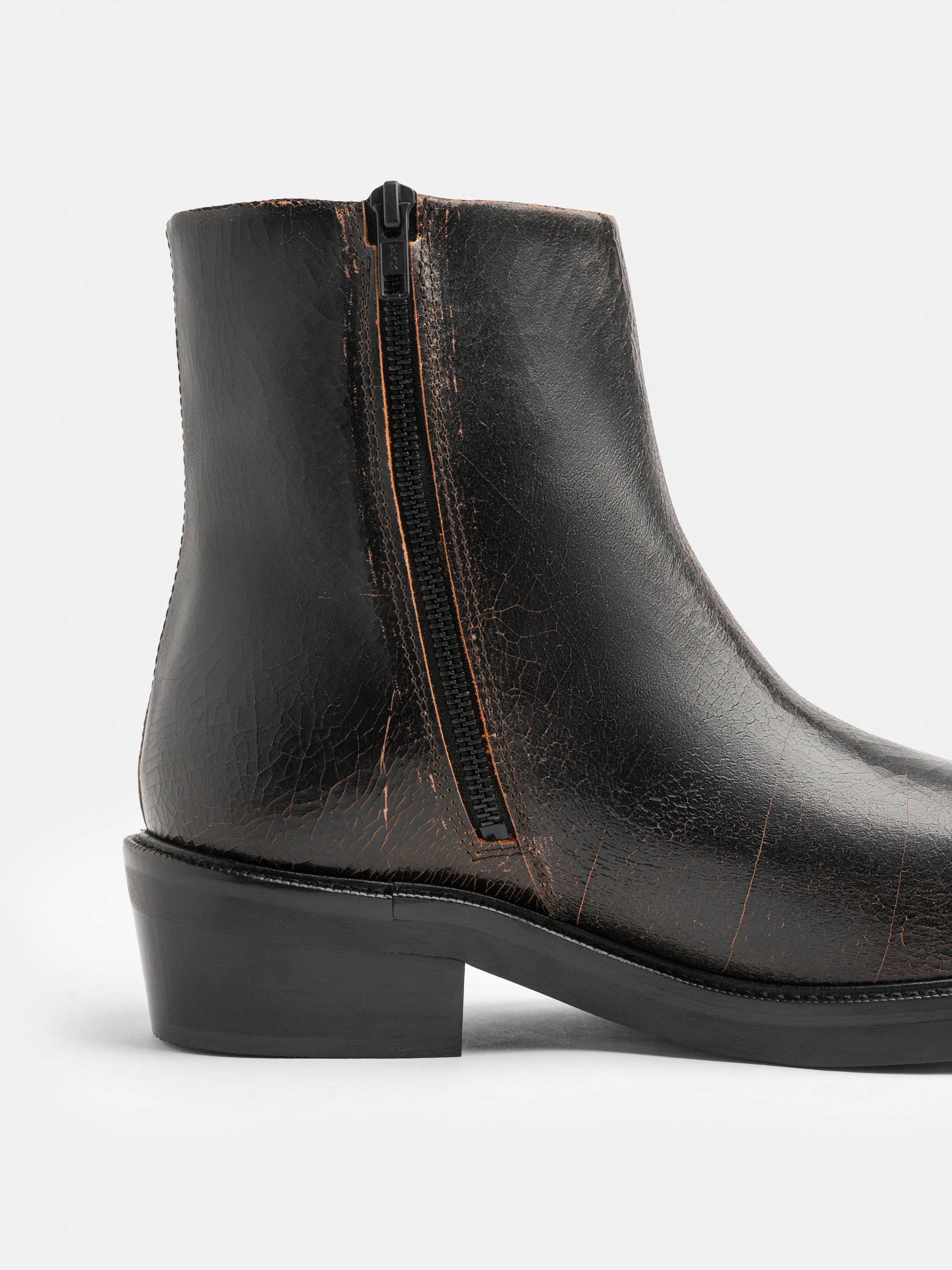 Lerato Boot | Crackled Leather