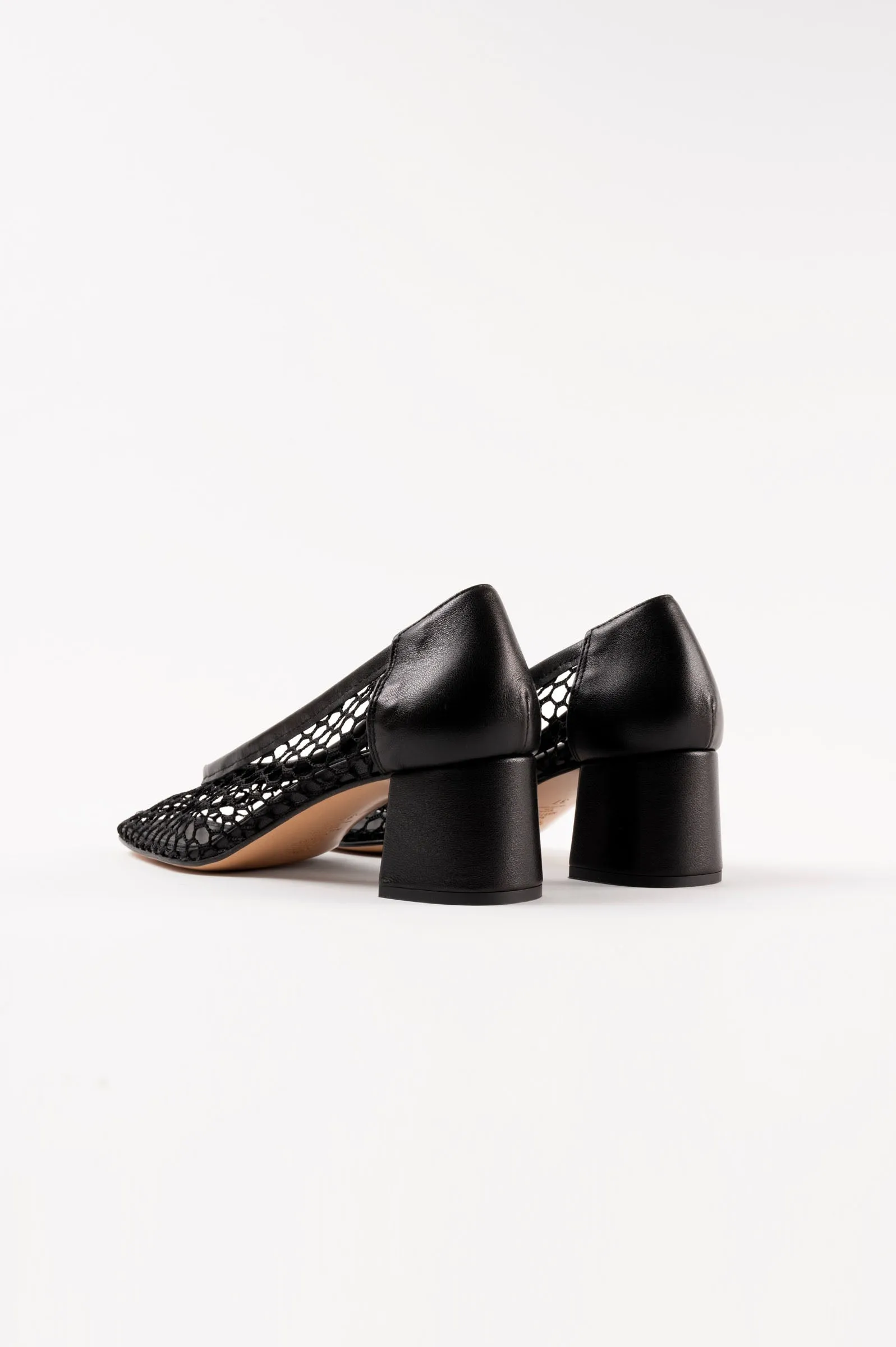 NOVA BALLES - Black Mesh Pumps