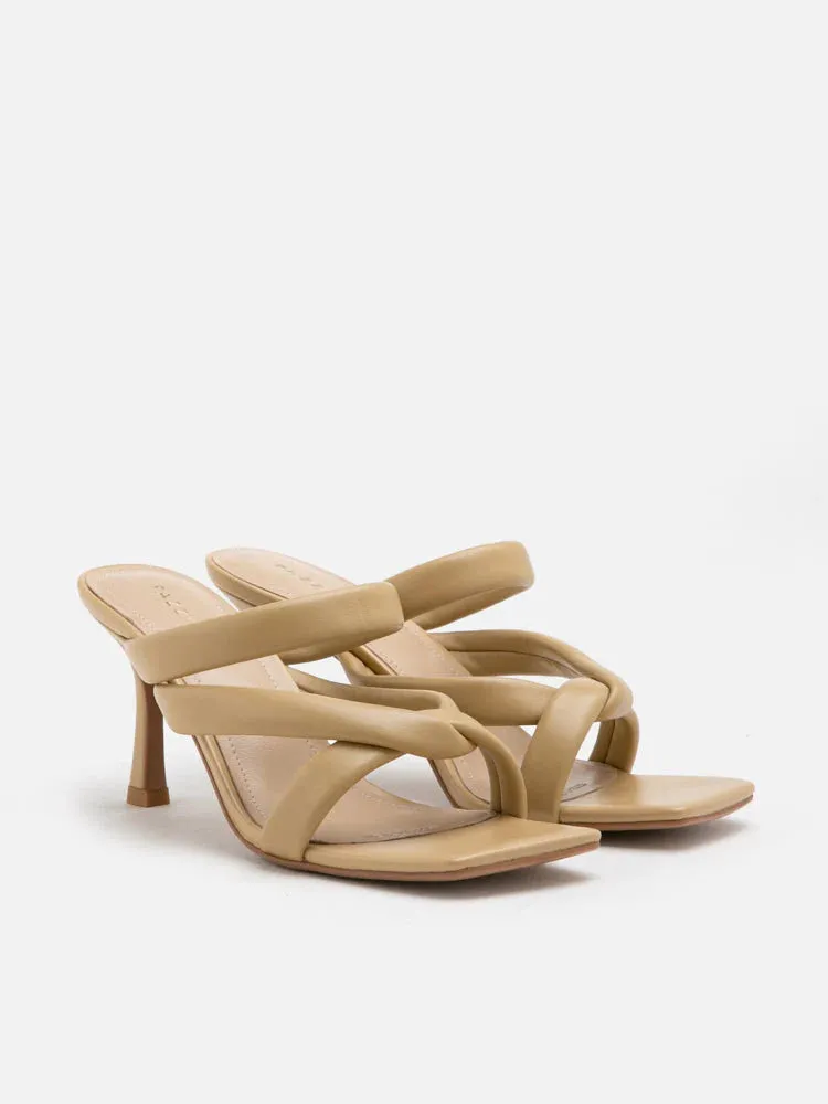 Taliha Cross Strappy Heels