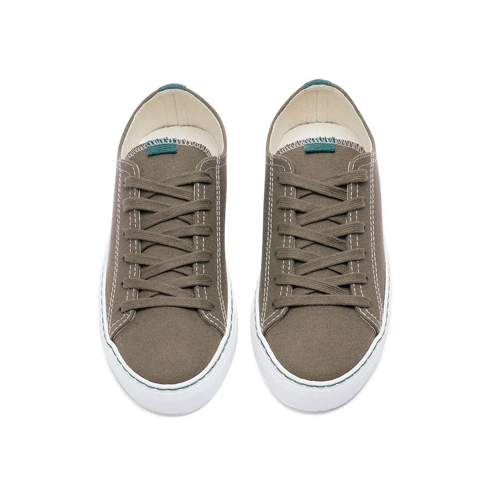 Vegan sneaker khaki COR007