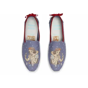 Woman's Disney X Toms® Deconstructed Alpargatas - Snow White Bow Slip-Ons