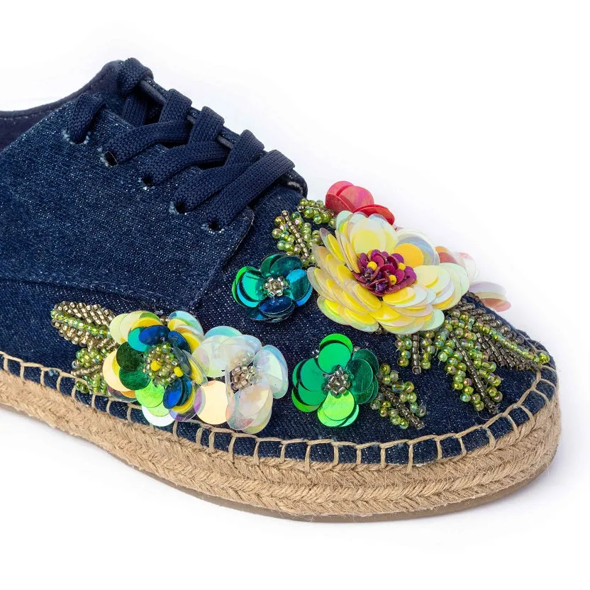 Zinnia Lace-up Espadrilles